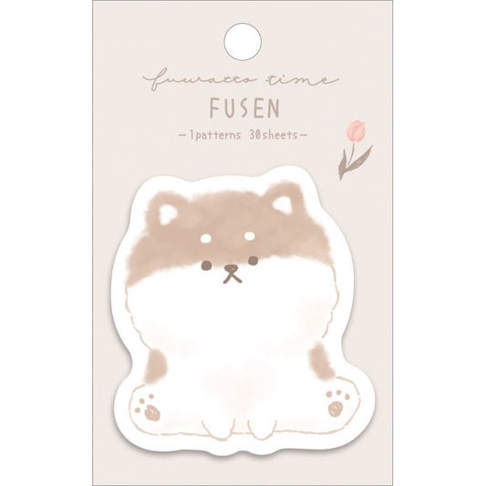 Fuwatto Time Die-Cut Sticky Notes