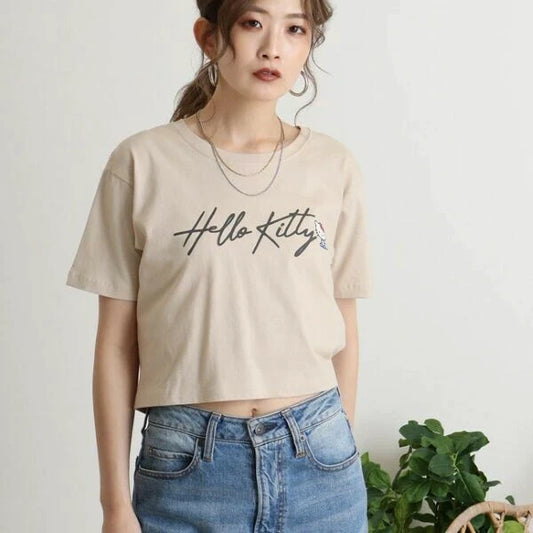 Kawaii Sanrio Hello Kitty Crop Top