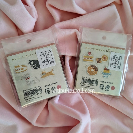 Furukawa Shiko Pochitto Japanese Washi Flake Stickers