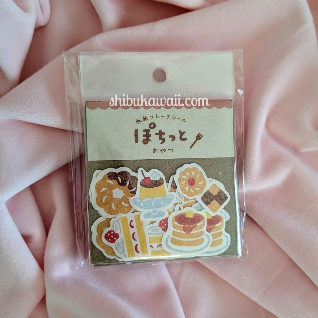 Furukawa Shiko Pochitto Japanese Washi Flake Stickers