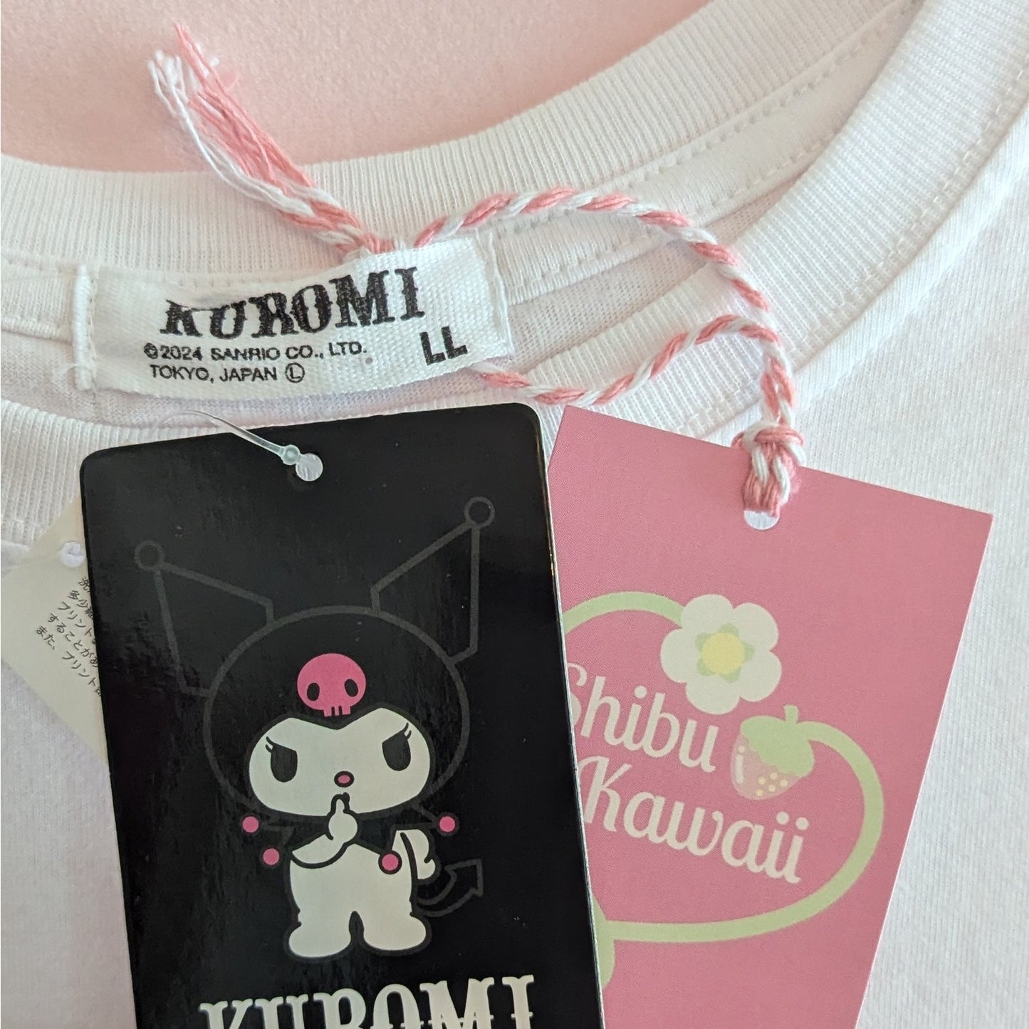 Kawaii Sanrio Kuromi Crop Top
