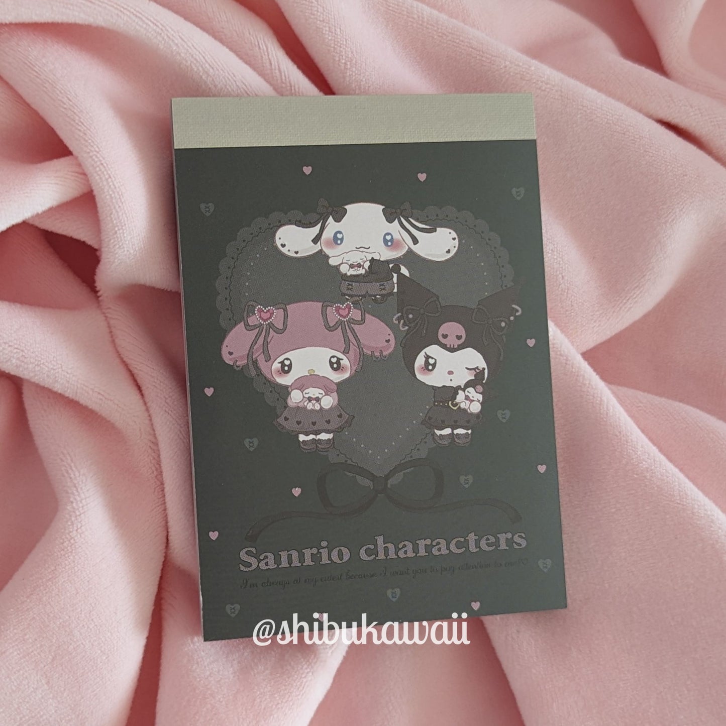 Sanrio Characters Mini Memo Pad