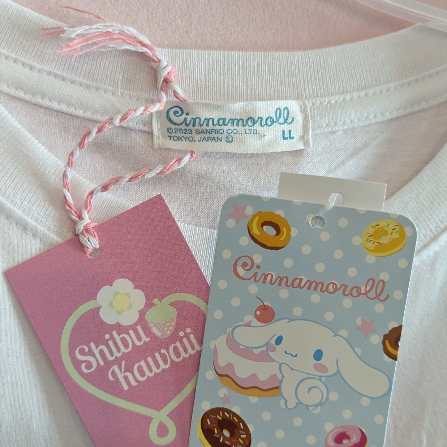 Kawaii Sanrio Cinnamoroll Cafe T-Shirt