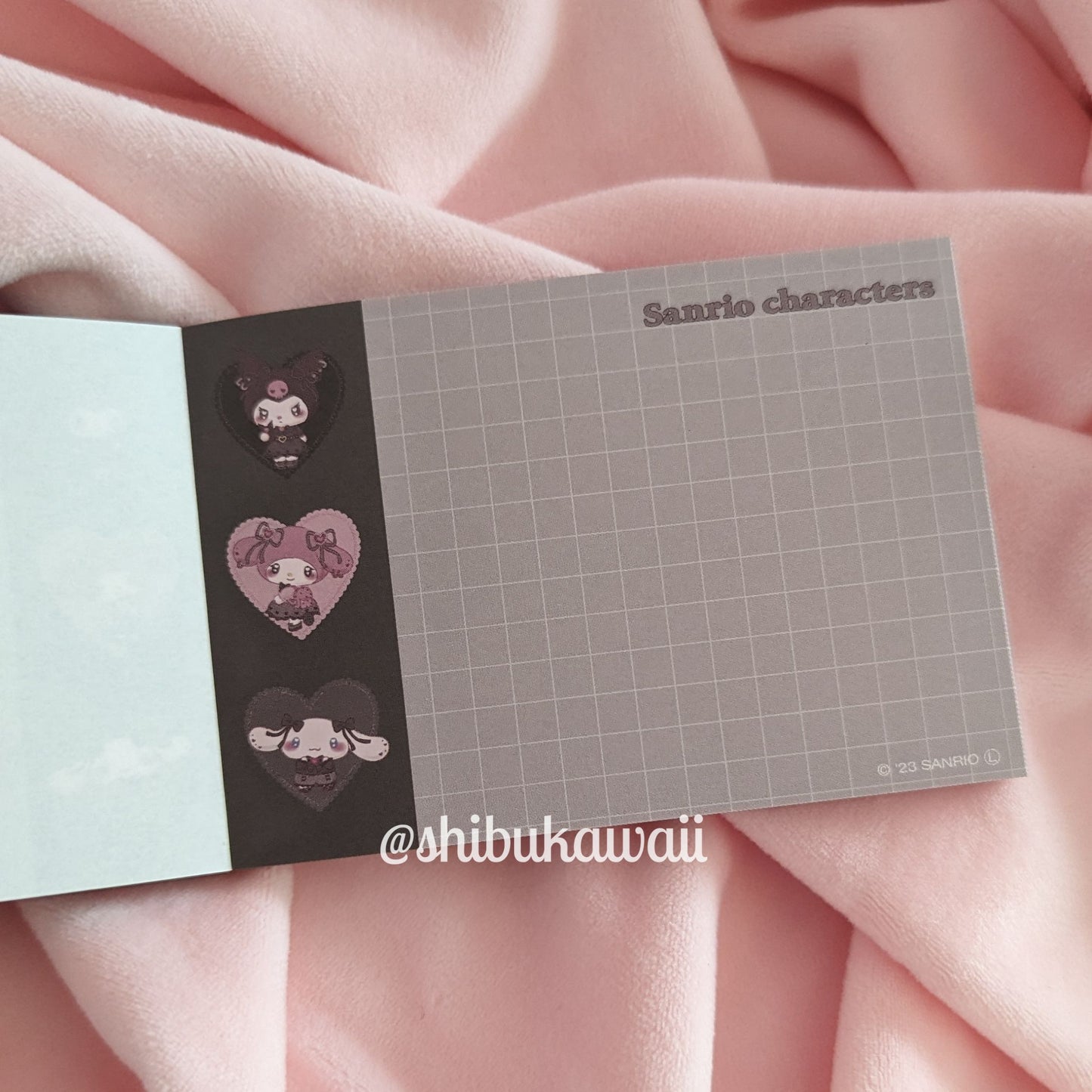 Sanrio Characters Mini Memo Pad