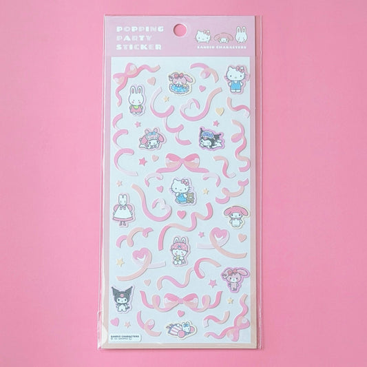 Sanrio Popping Party Sticker Sheet