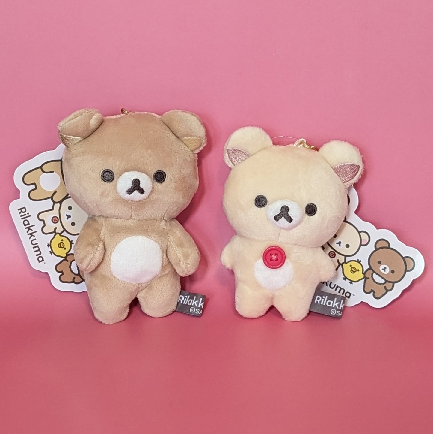 New Basic Rilakkuma Plush Keychain