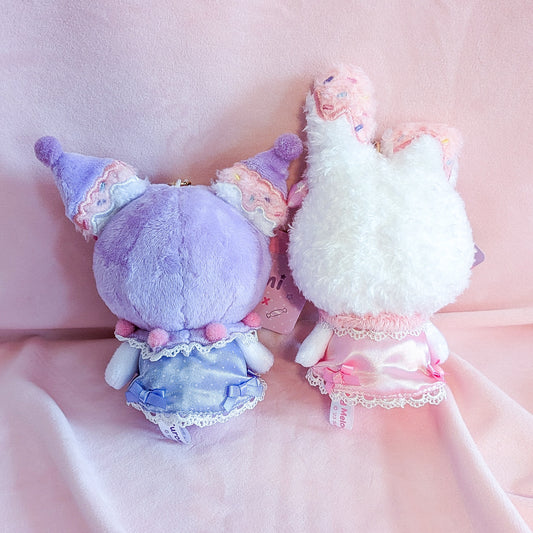 Kuromi and My Melody DOLLY MIX Plush Keychain