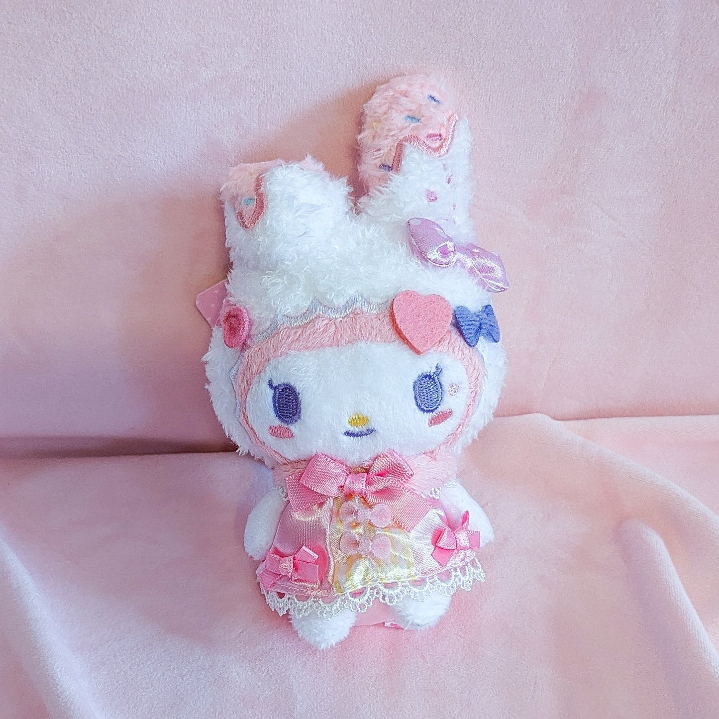 Kuromi and My Melody DOLLY MIX Plush Keychain