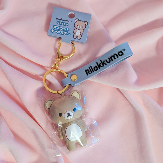 Rilakkuma Mascot Key Holder