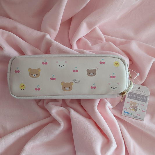 Rilakkuma Cherries Little Arch Slim Pen Pouch