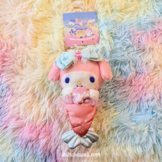 Sanrio Mermaids Plush Keychain