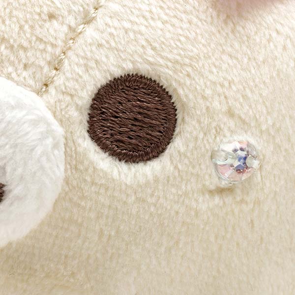 Rilakkuma "Swirling Cotton Candy Sky" Plush Keychain