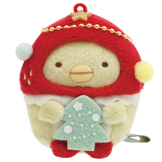 Sumikko Gurashi Strawberry Christmas 2023 Tenori Plush