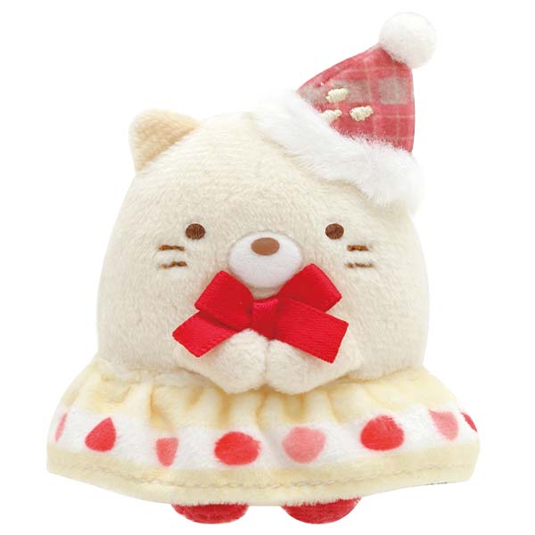 Sumikko Gurashi Strawberry Christmas 2023 Tenori Plush