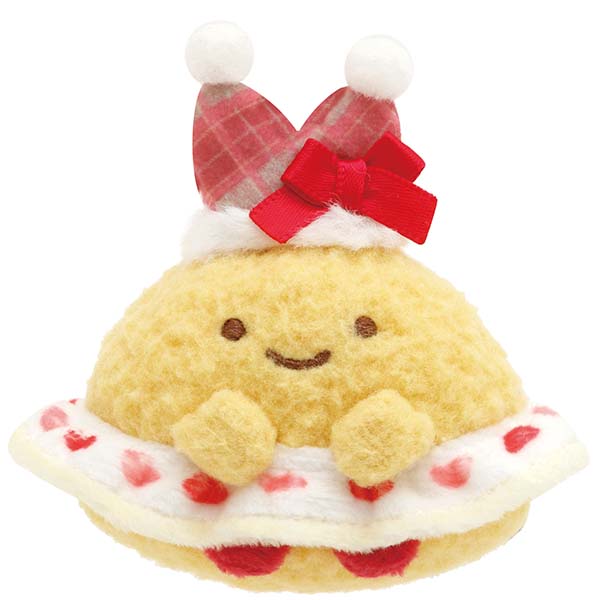 Sumikko Gurashi Strawberry Christmas 2023 Tenori Plush