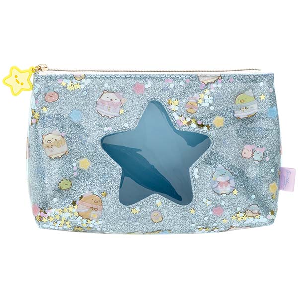 Sumikko Gurashi "Tokage, Mother, and Sparkling Night" Pouch