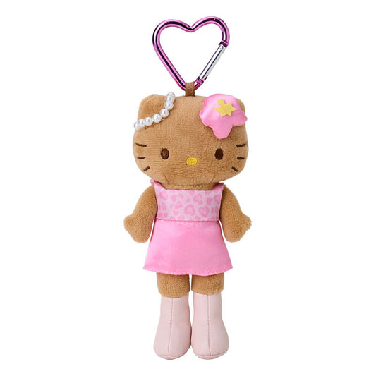 Sanrio Hello Kitty Style Up GOGO Gyaru Plush Keychain