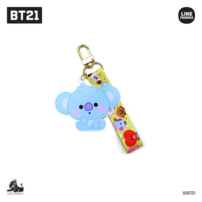 BT21 Acrylic Wire Key Ring