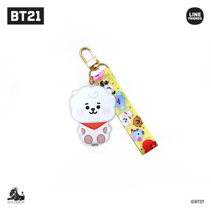 BT21 Acrylic Wire Key Ring