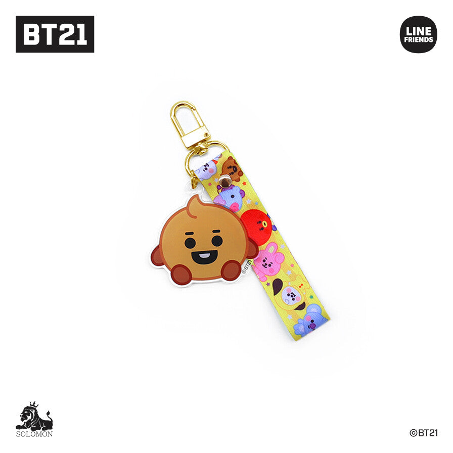 BT21 Acrylic Wire Key Ring