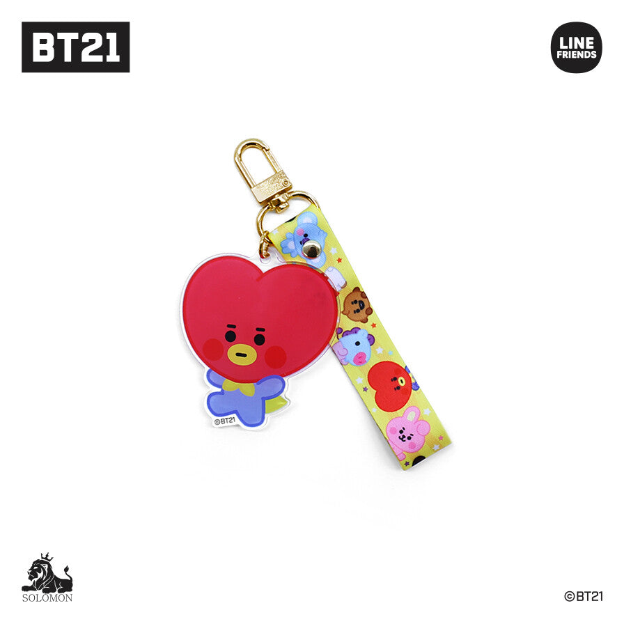 BT21 Acrylic Wire Key Ring