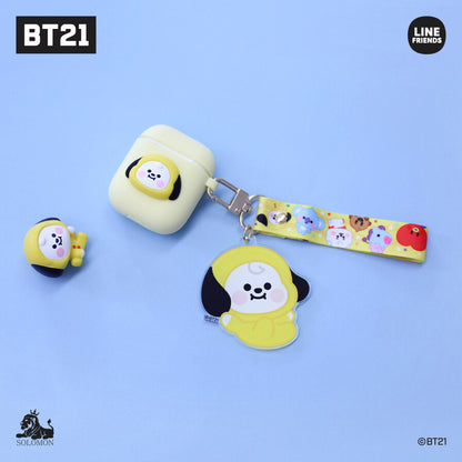 BT21 Acrylic Wire Key Ring