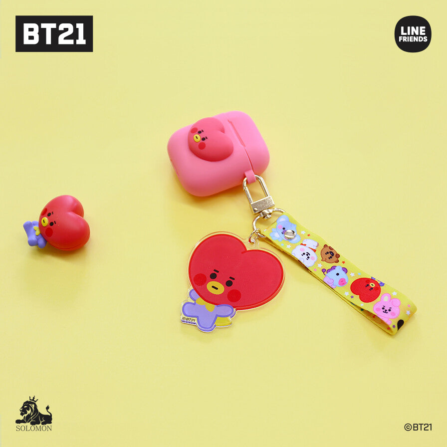 BT21 Acrylic Wire Key Ring