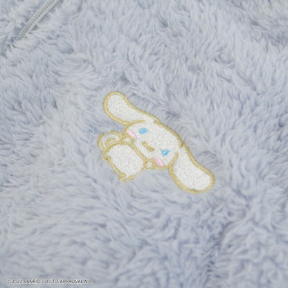 Sanrio Characters Embroidered Fluffy Boa Hoodie