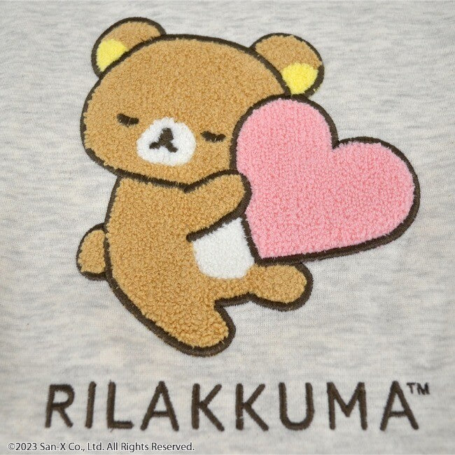 Rilakkuma Embroidered Heart Sweatshirt