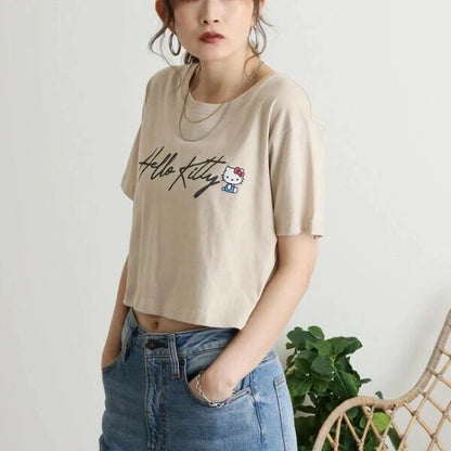 Kawaii Sanrio Hello Kitty Crop Top