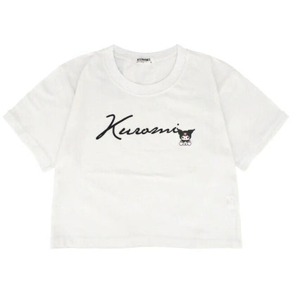 Kawaii Sanrio Kuromi Crop Top