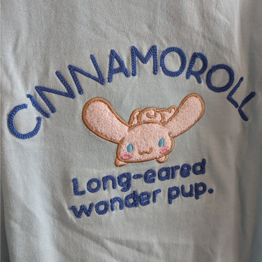 Embroidered Sanrio Cinnamoroll T-Shirt