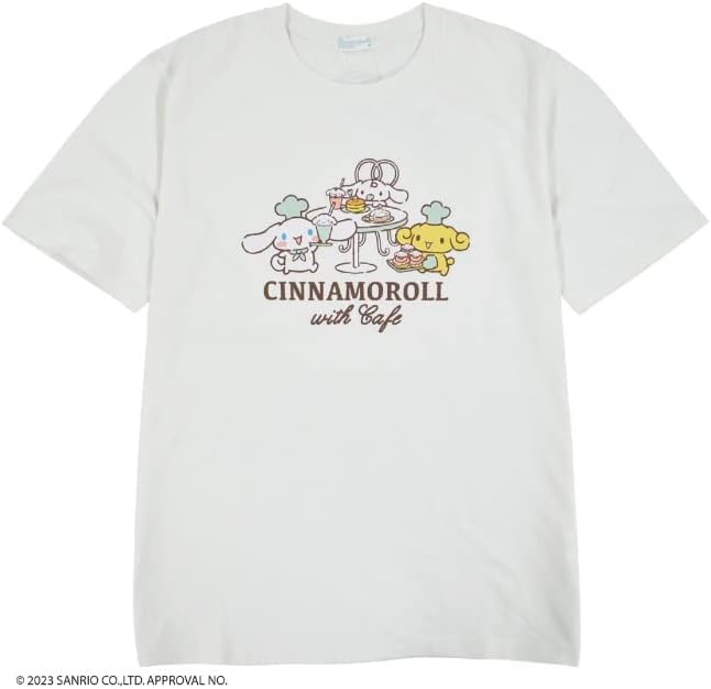 Kawaii Sanrio Cinnamoroll Cafe T-Shirt