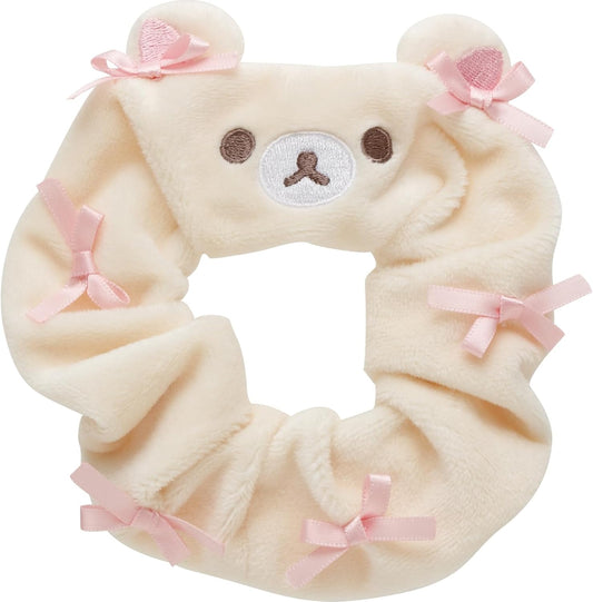 Rilakkuma "Swirling Cotton Candy Sky" Scrunchie