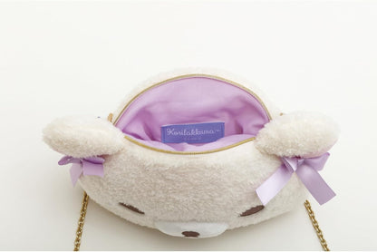 Rilakkuma "Swirling Cotton Candy Sky" Plush Multi-Pouchette