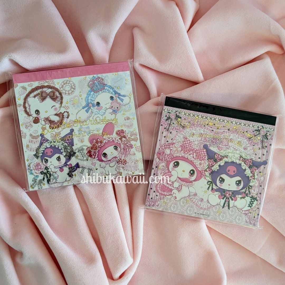 Sanrio Characters x Fumika Amenomori Memo Pad