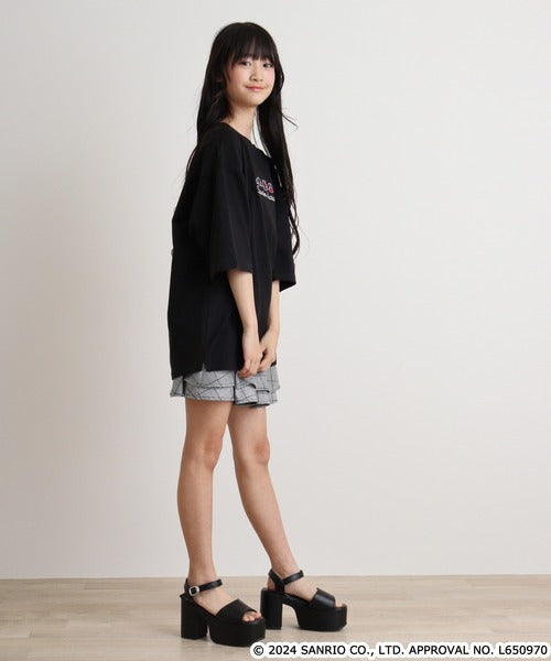 Embroidered Sanrio Characters T-Shirt