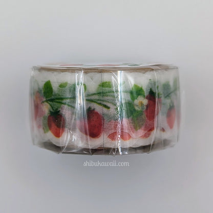 Strawberry Die-Cut Washi Tape