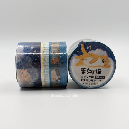 Sleepy Cat Washi Tapes