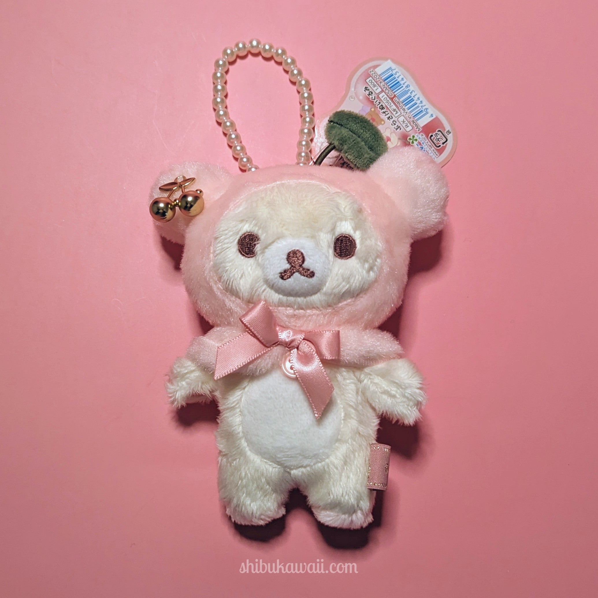 Rilakkuma Chairoikoguma liquem cherry store jewel plush premium lolita bear