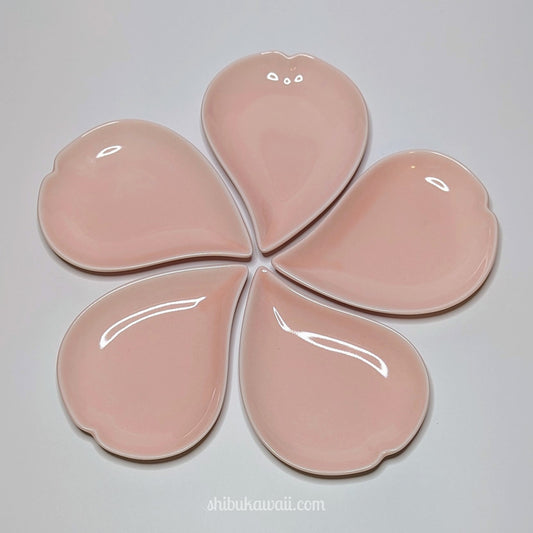 Sakura Petal Mino Ware Plates