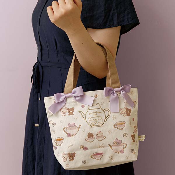 Korikogu's Flower Tea Time Mini Tote Bag