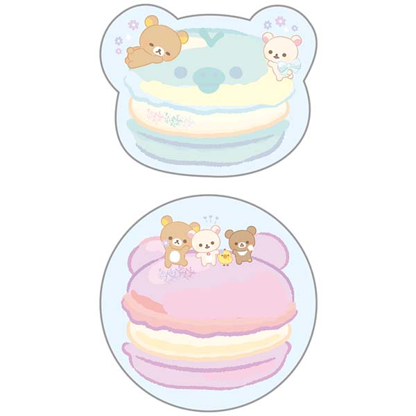 Rilakkuma "Sweet Happy Days" Clear Box Sticky Notes