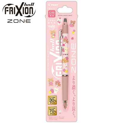 Rilakkuma "Korilakkuma's Strawberry Day" FriXion Ball Knock Zone Pen