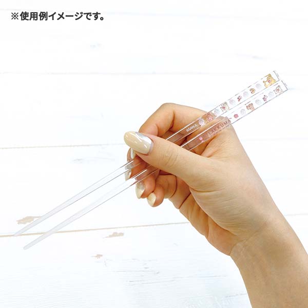 Rilakkuma "Korilakkuma's Strawberry Day" Clear Chopsticks