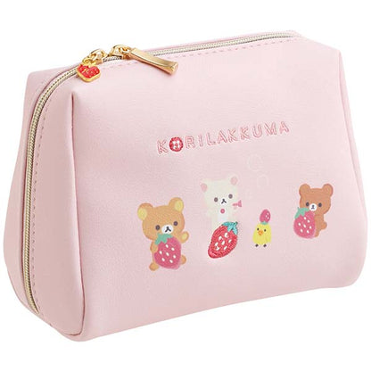 Rilakkuma "Korilakkuma's Strawberry Day" Pouch