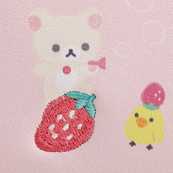 Rilakkuma "Korilakkuma's Strawberry Day" Pouch