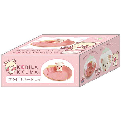 Rilakkuma "Korilakkuma's Strawberry Day" Accessory & Jewelry Tray