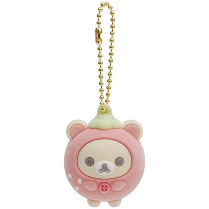 Rilakkuma "Korilakkuma's Strawberry Day" Keychain