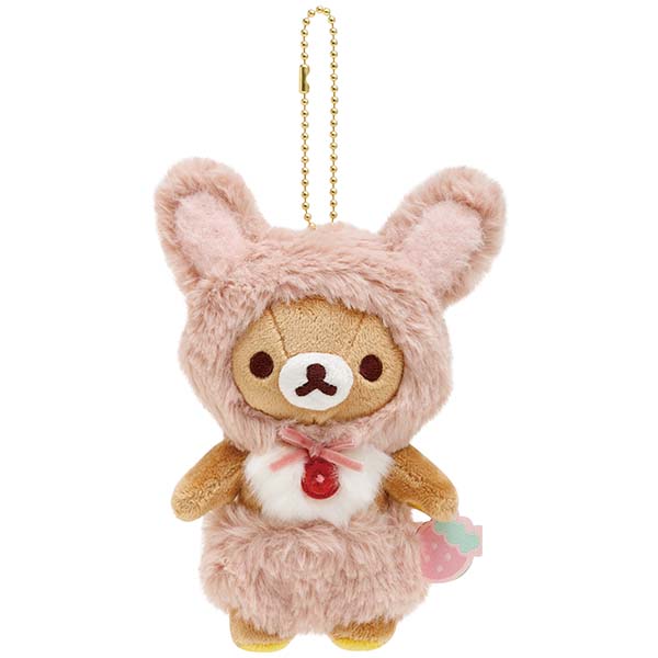 Korilakkuma outlet flower keychain